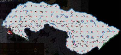 Locations where Abominable Yeti miniboss tilesets can generate